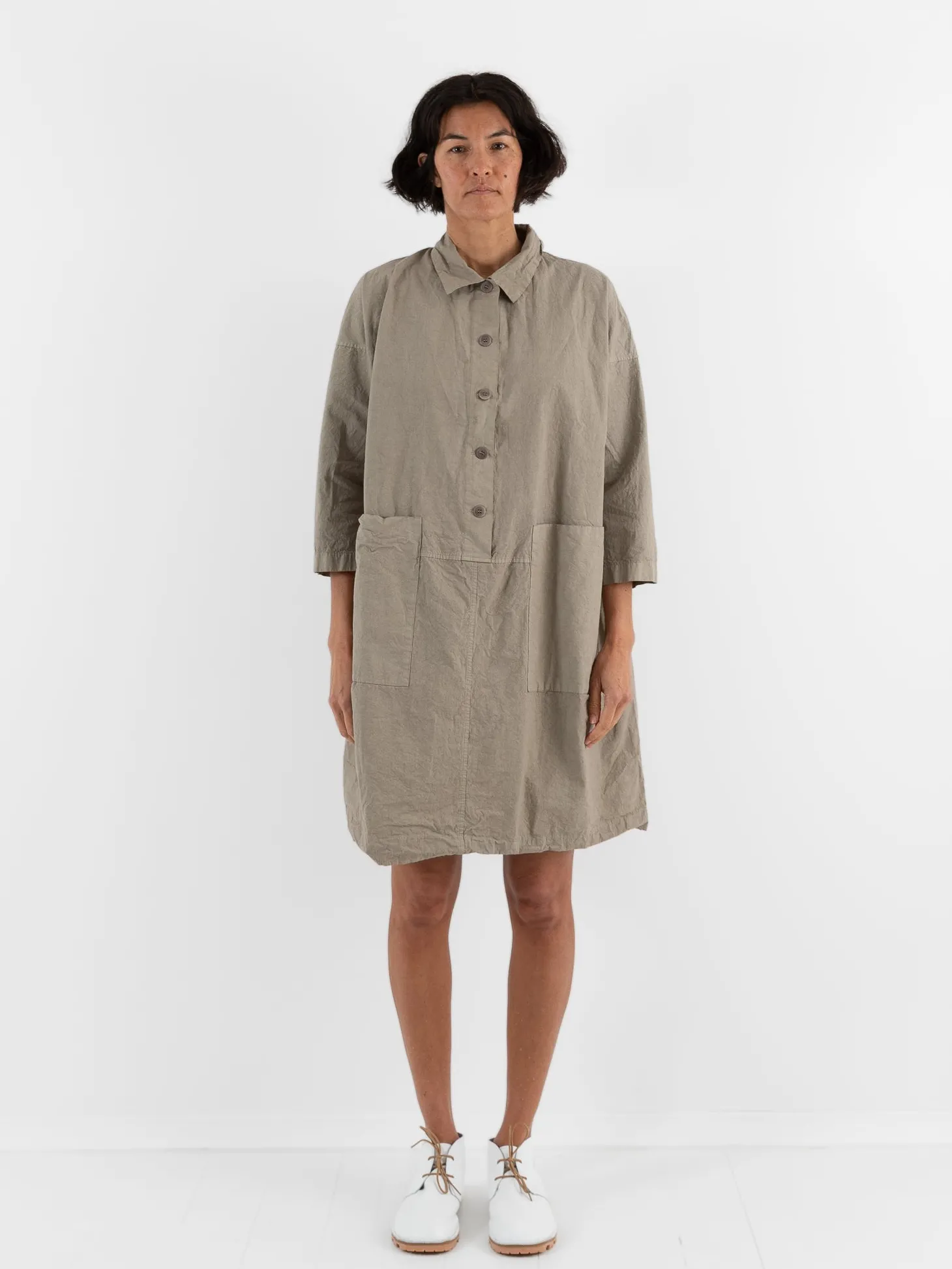 Album Di Famiglia Collar Dress Tasche