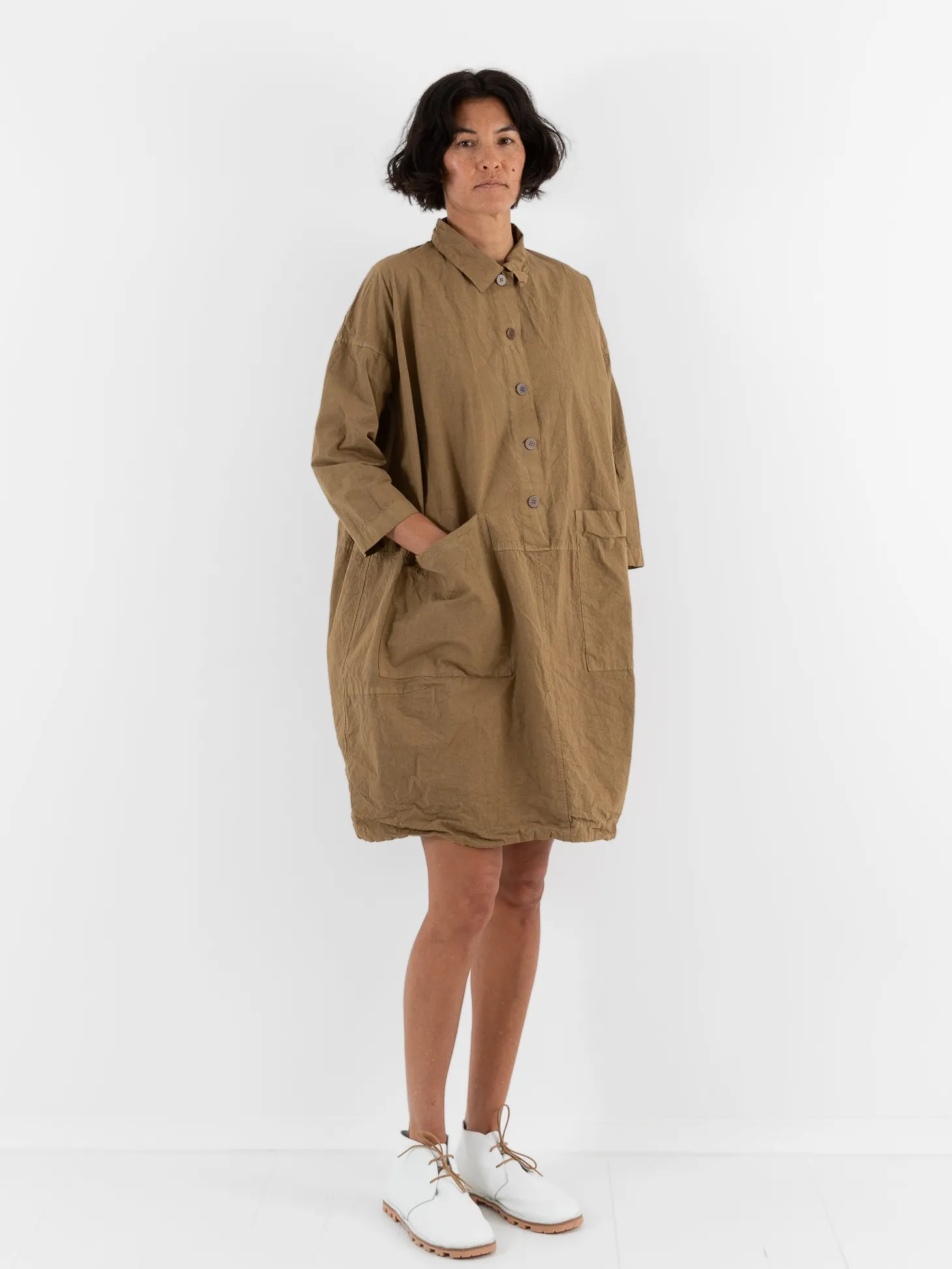Album Di Famiglia Collar Dress Tasche
