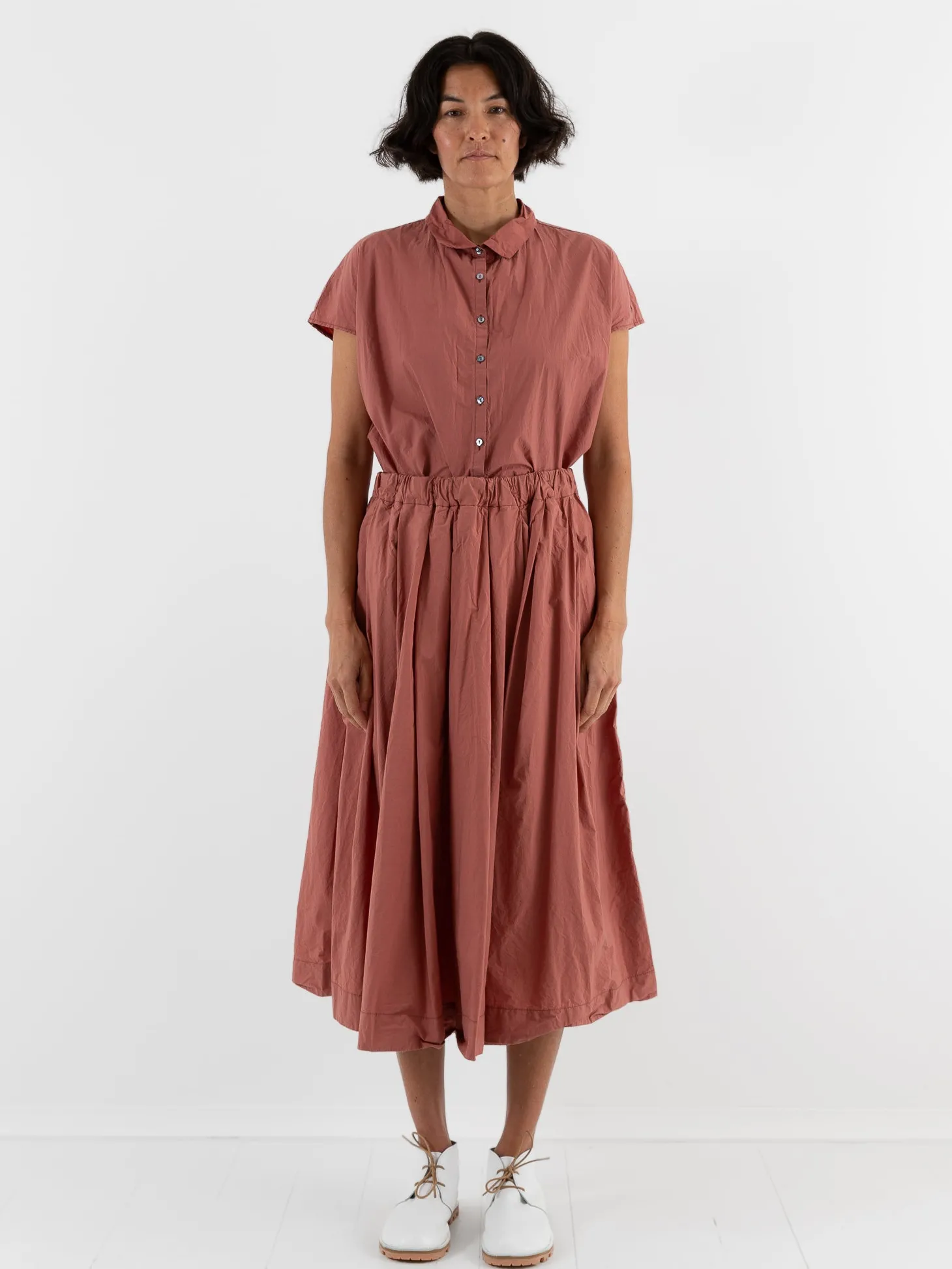 Album Di Famiglia Pleated Long Skirt