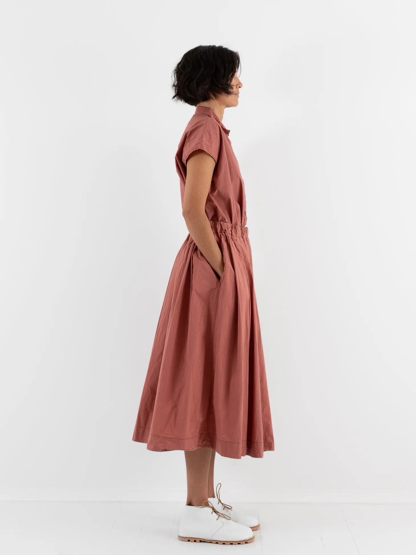Album Di Famiglia Pleated Long Skirt