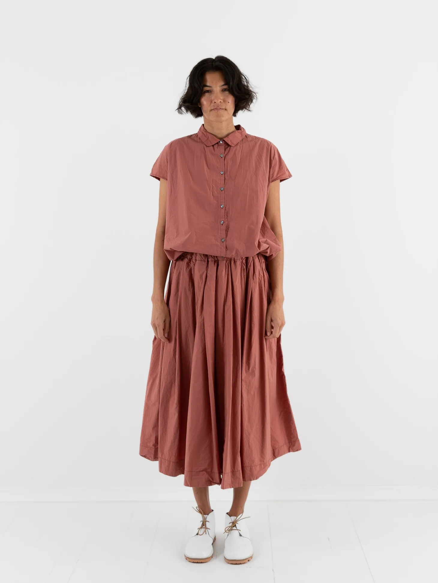 Album Di Famiglia Pleated Long Skirt