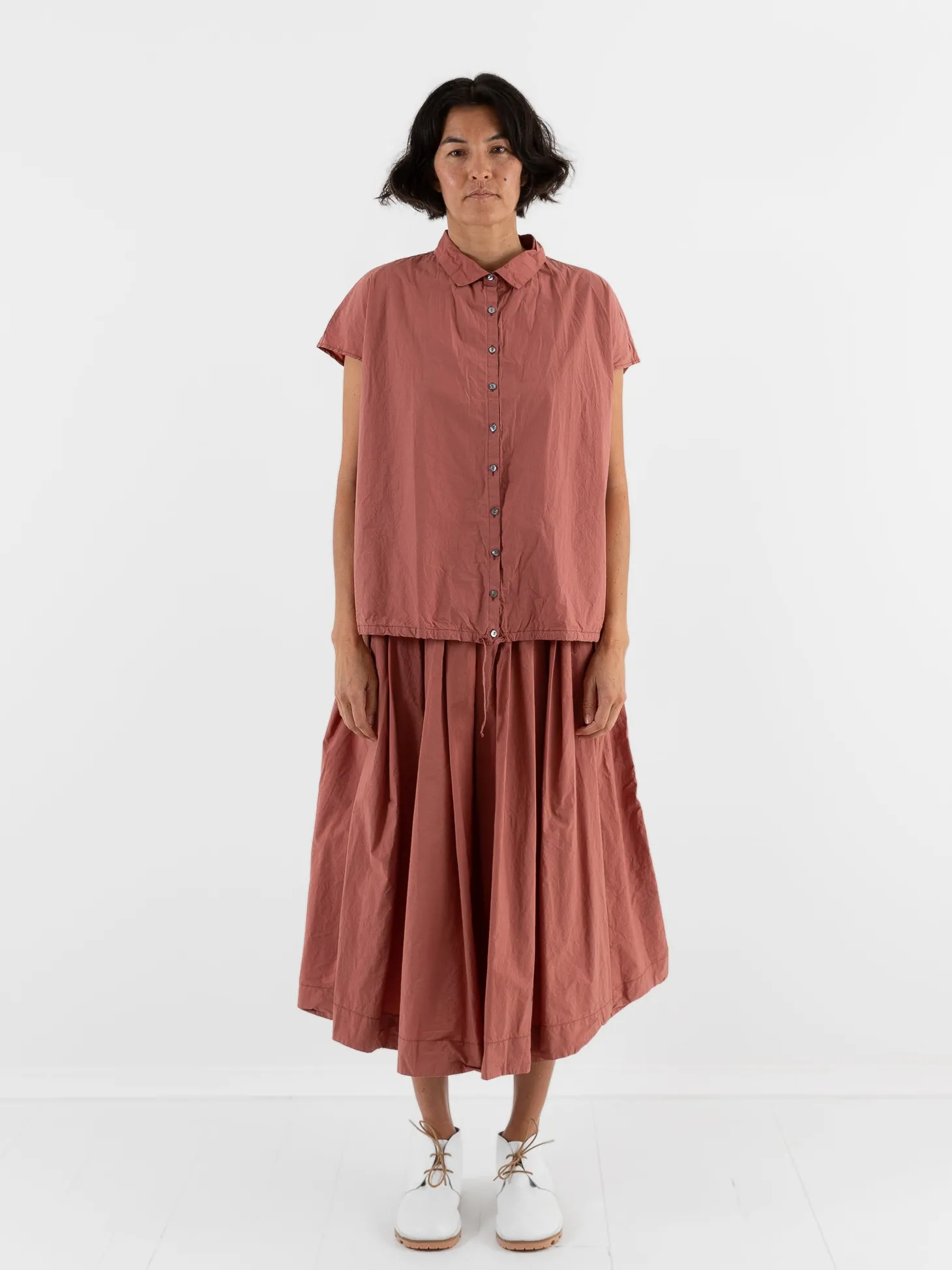 Album Di Famiglia Short Sleeveless Tie Shirt