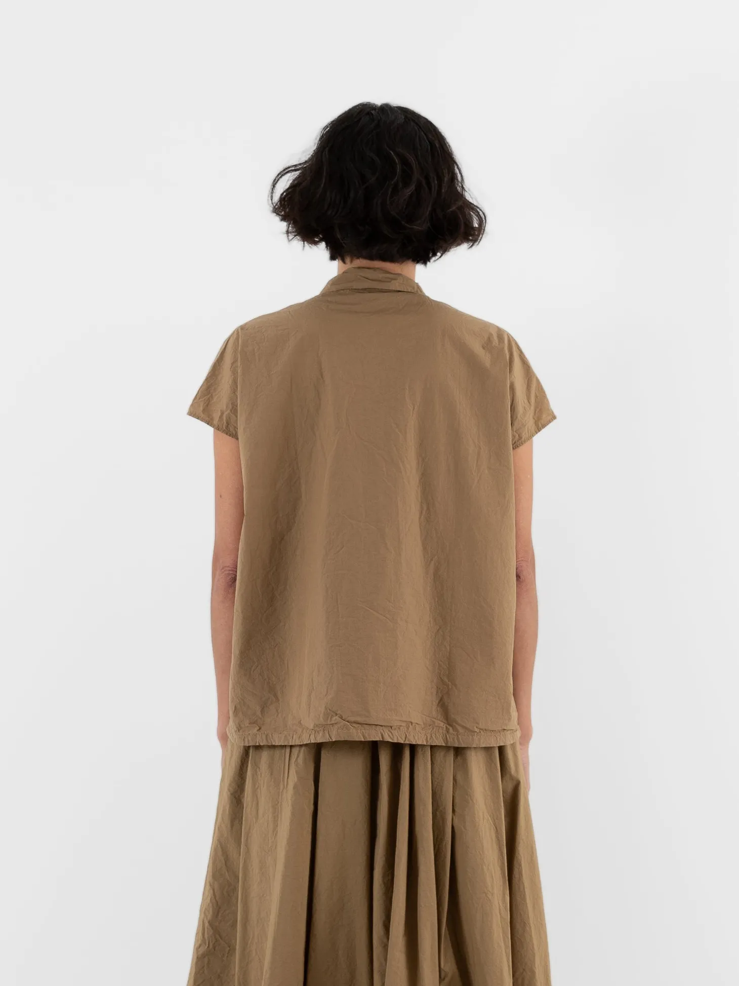 Album Di Famiglia Short Sleeveless Tie Shirt