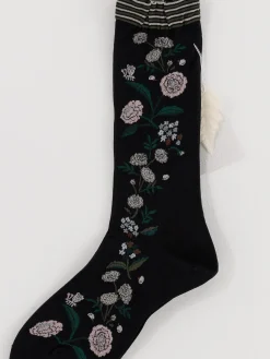 Antipast Bouquet Socks in Black