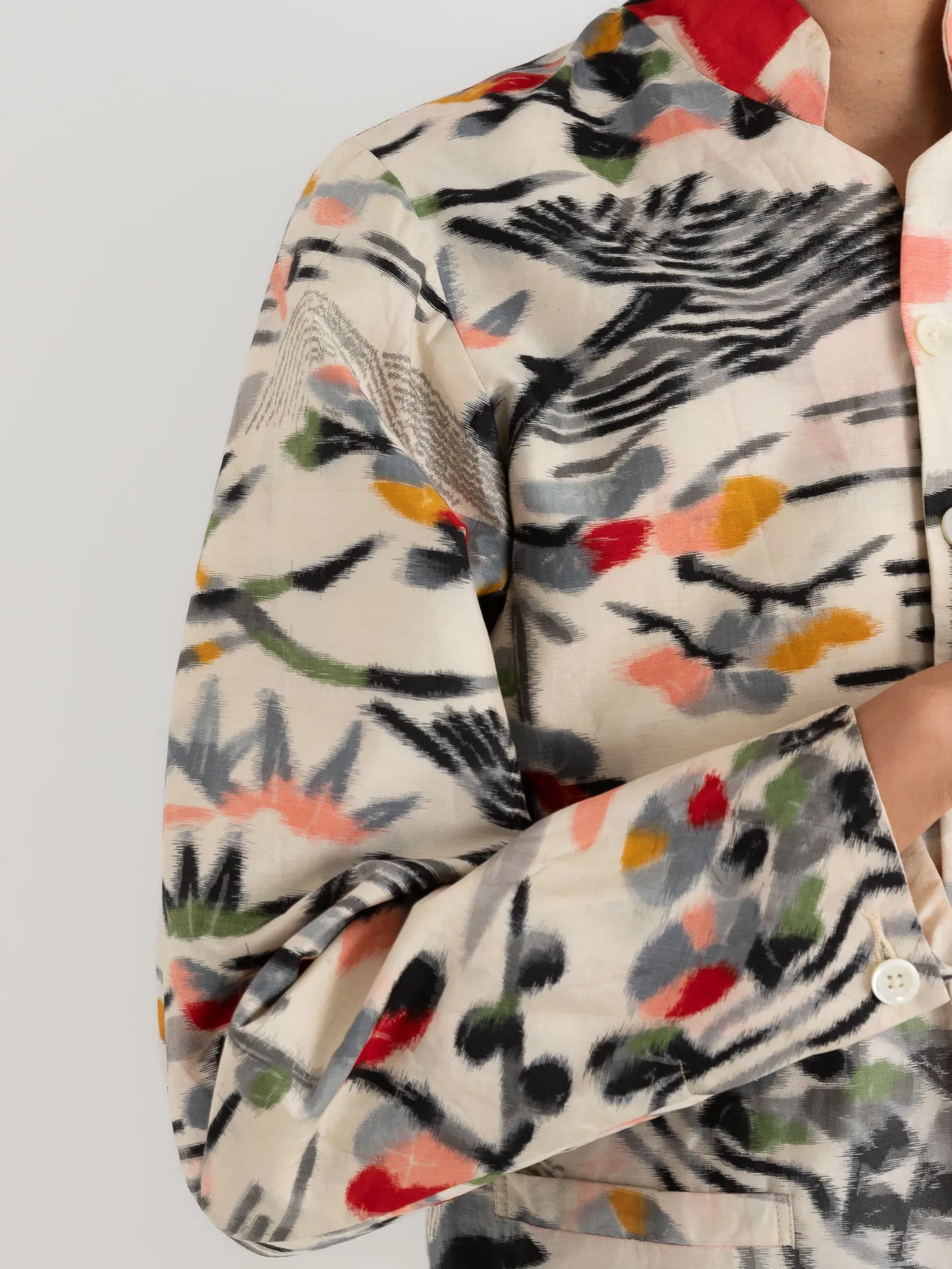 Christian Peau Ikat Jacket