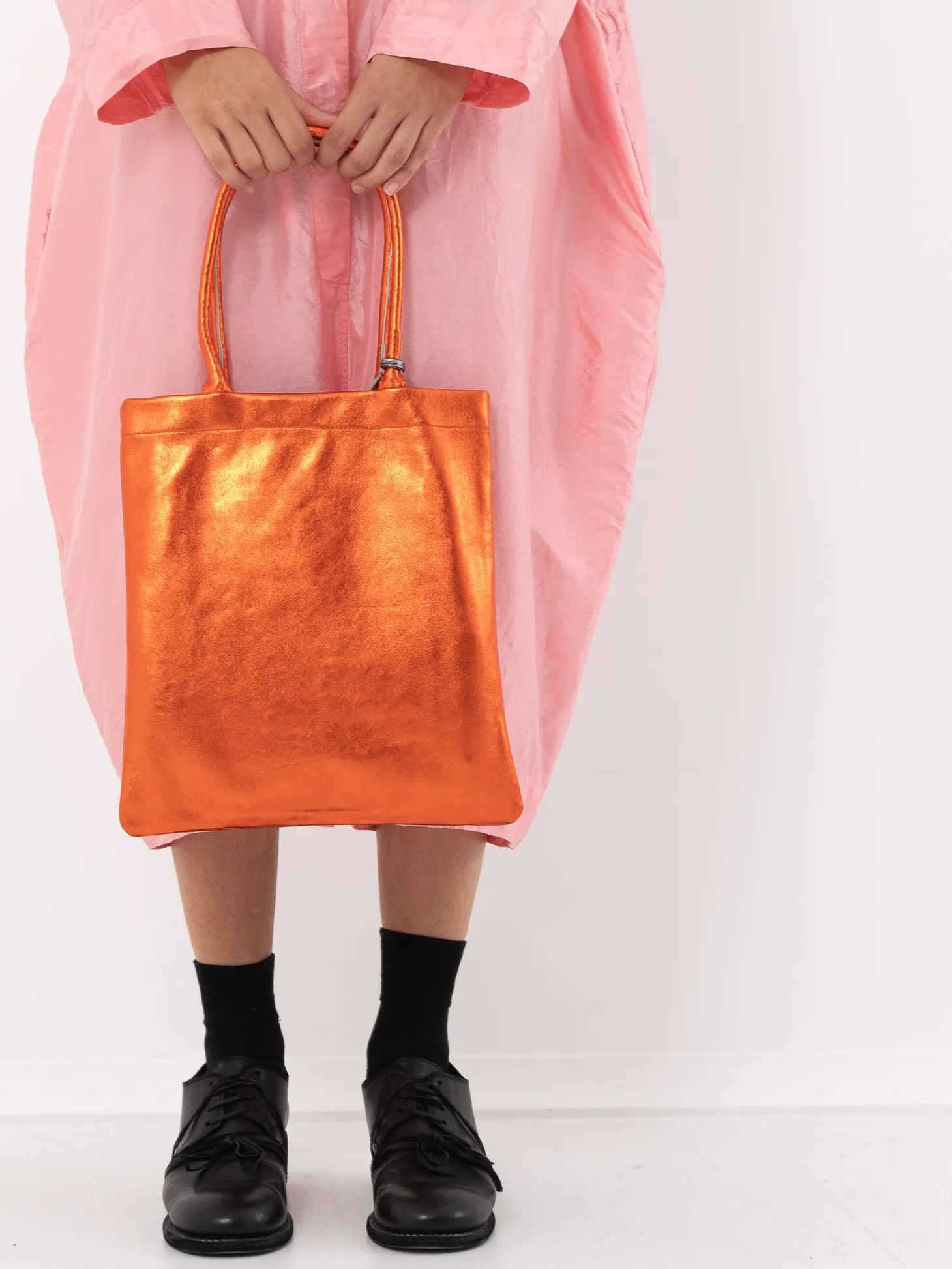 Christian Peau Small Tote, Marigold