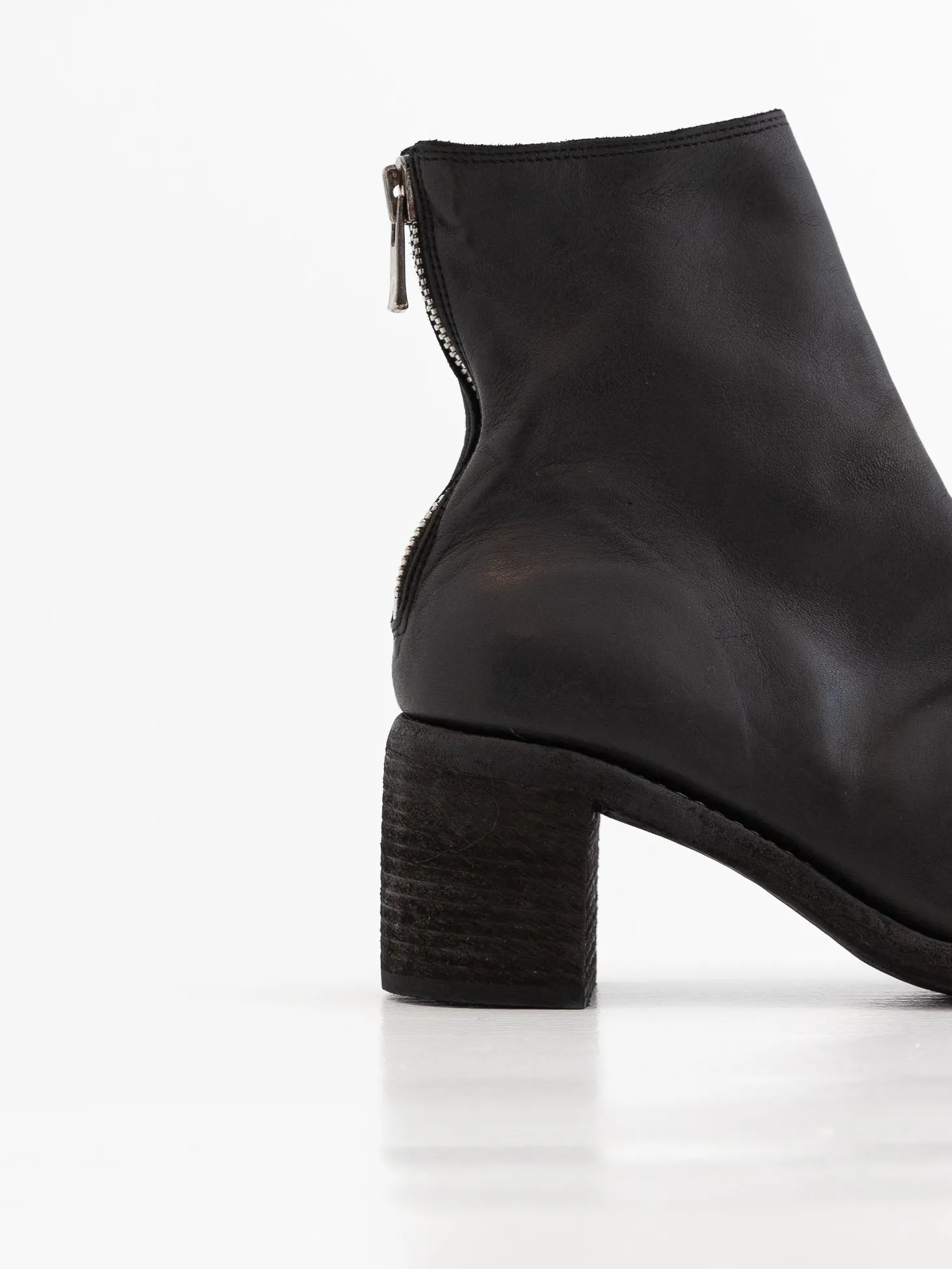 Guidi Back Zip Boot M86, Black