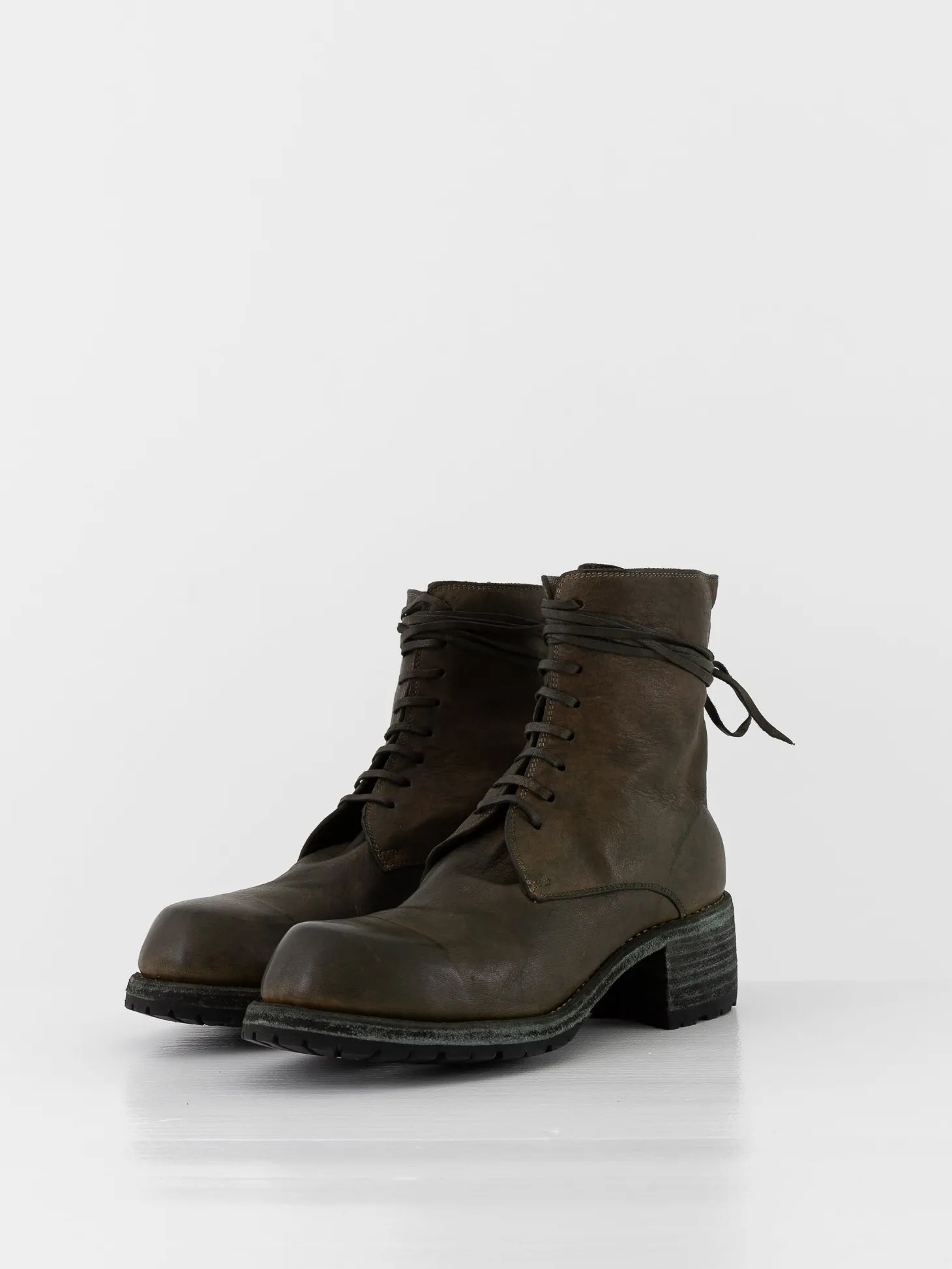 Guidi Front Tie/Back Zip Boot NB07V