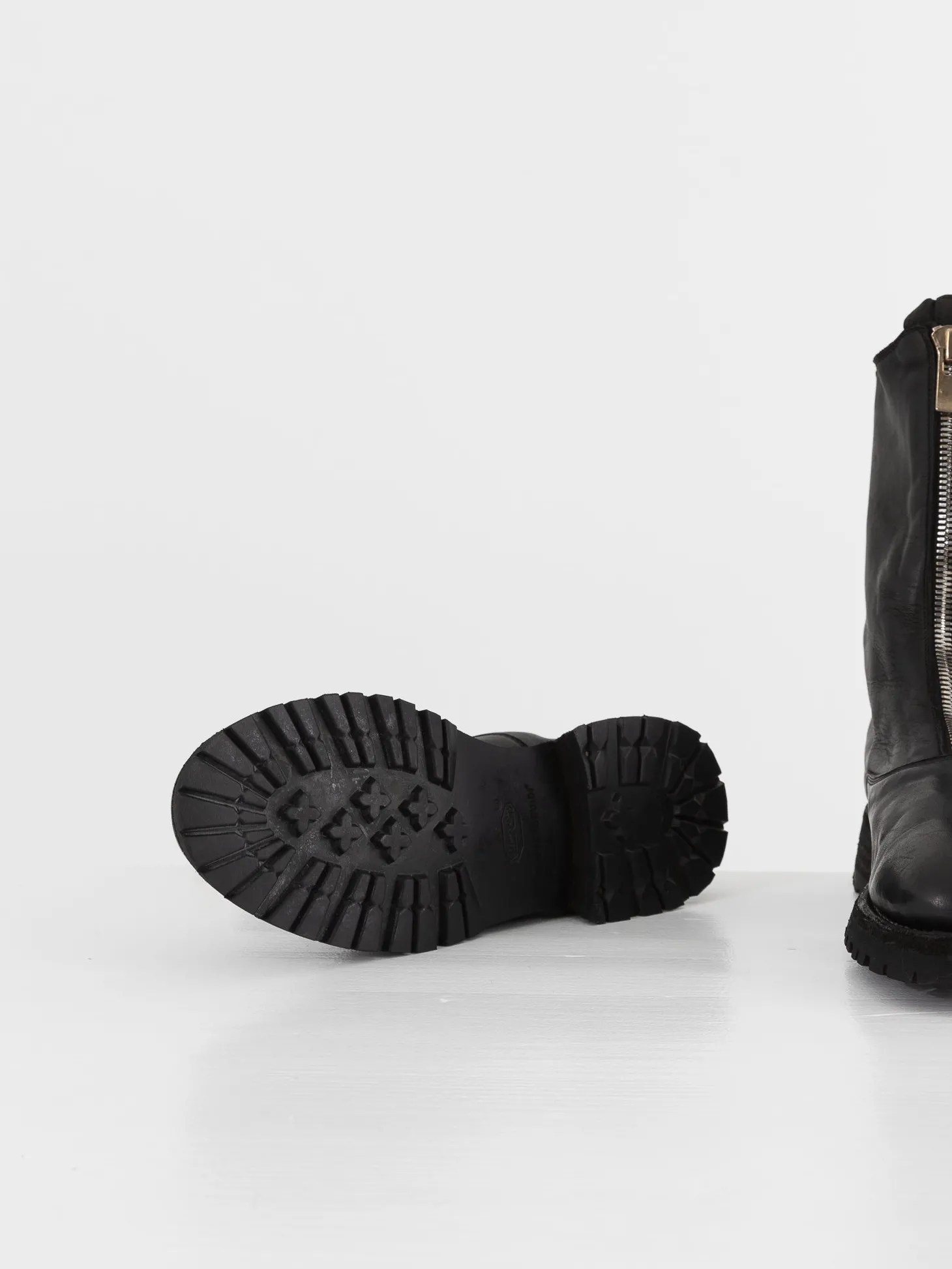 Guidi Mid Calf Zip Boot 310WV