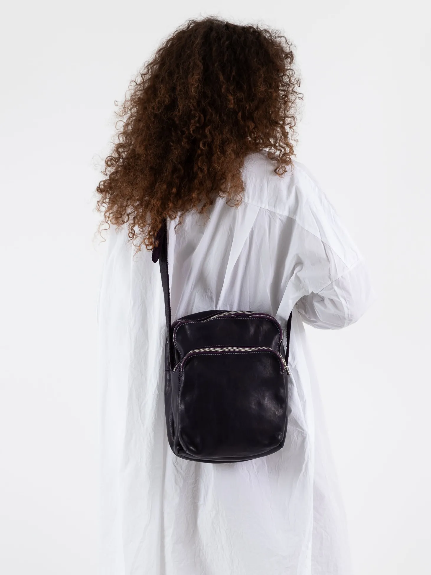 Guidi Triple Zip Bag BR01
