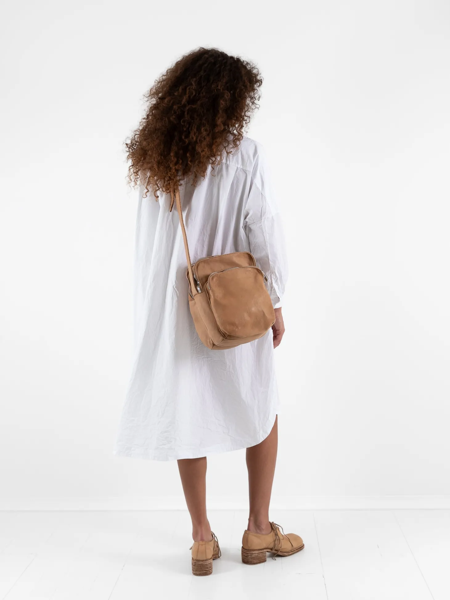 Guidi Triple Zip Bag BR01
