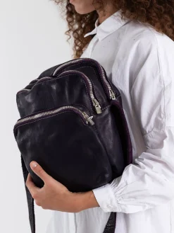 Guidi Triple Zip Bag BR01