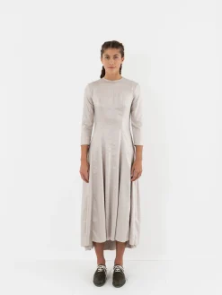Hazel Brown Felled Seam Dress