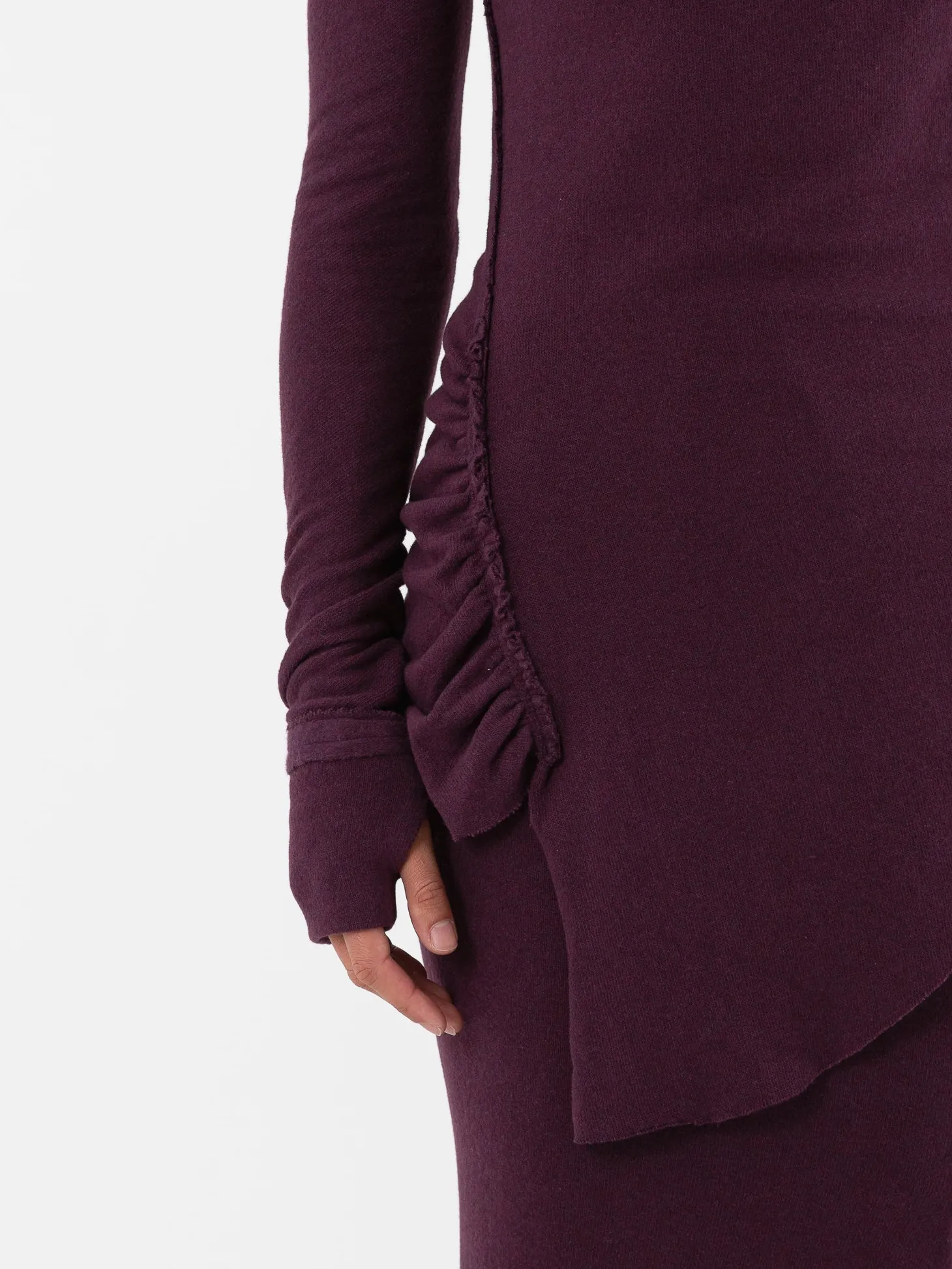 Marc LeBihan High Neck Knit Top