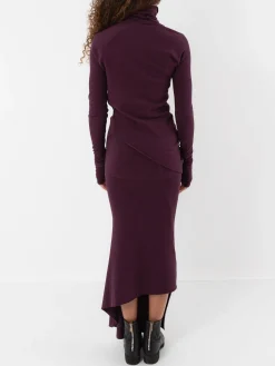 Marc LeBihan High Neck Knit Top