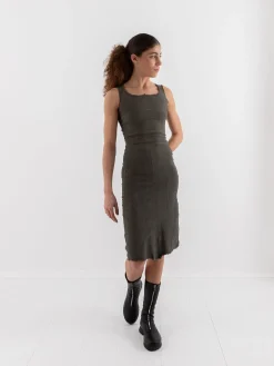 Marc LeBihan Stretch Silk Dress