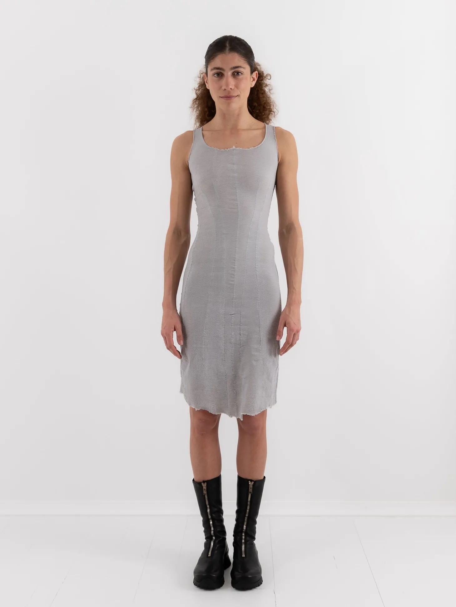 Marc LeBihan Stretch Silk Dress