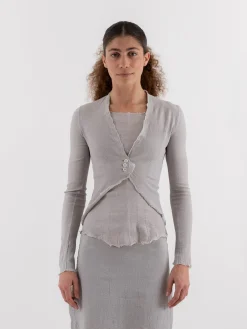Marc LeBihan Stretch Silk Jacket