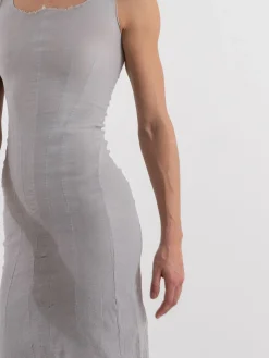 Marc LeBihan Stretch Silk Dress