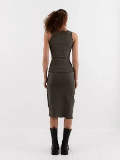 Marc LeBihan Stretch Silk Tank