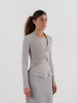 Marc LeBihan Stretch Silk Jacket