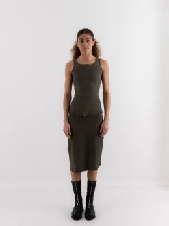 Marc LeBihan Stretch Silk Tank