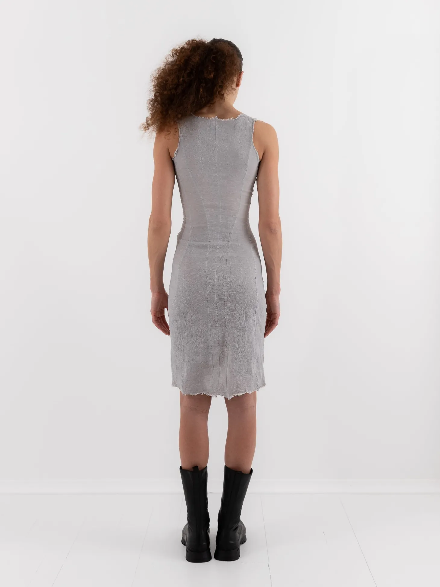 Marc LeBihan Stretch Silk Dress