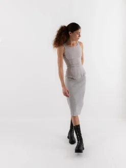 Marc LeBihan Stretch Silk Tank