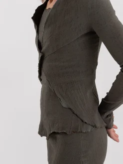 Marc LeBihan Stretch Silk Jacket
