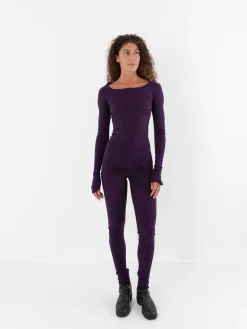 Marc LeBihan Stretch Silk Top
