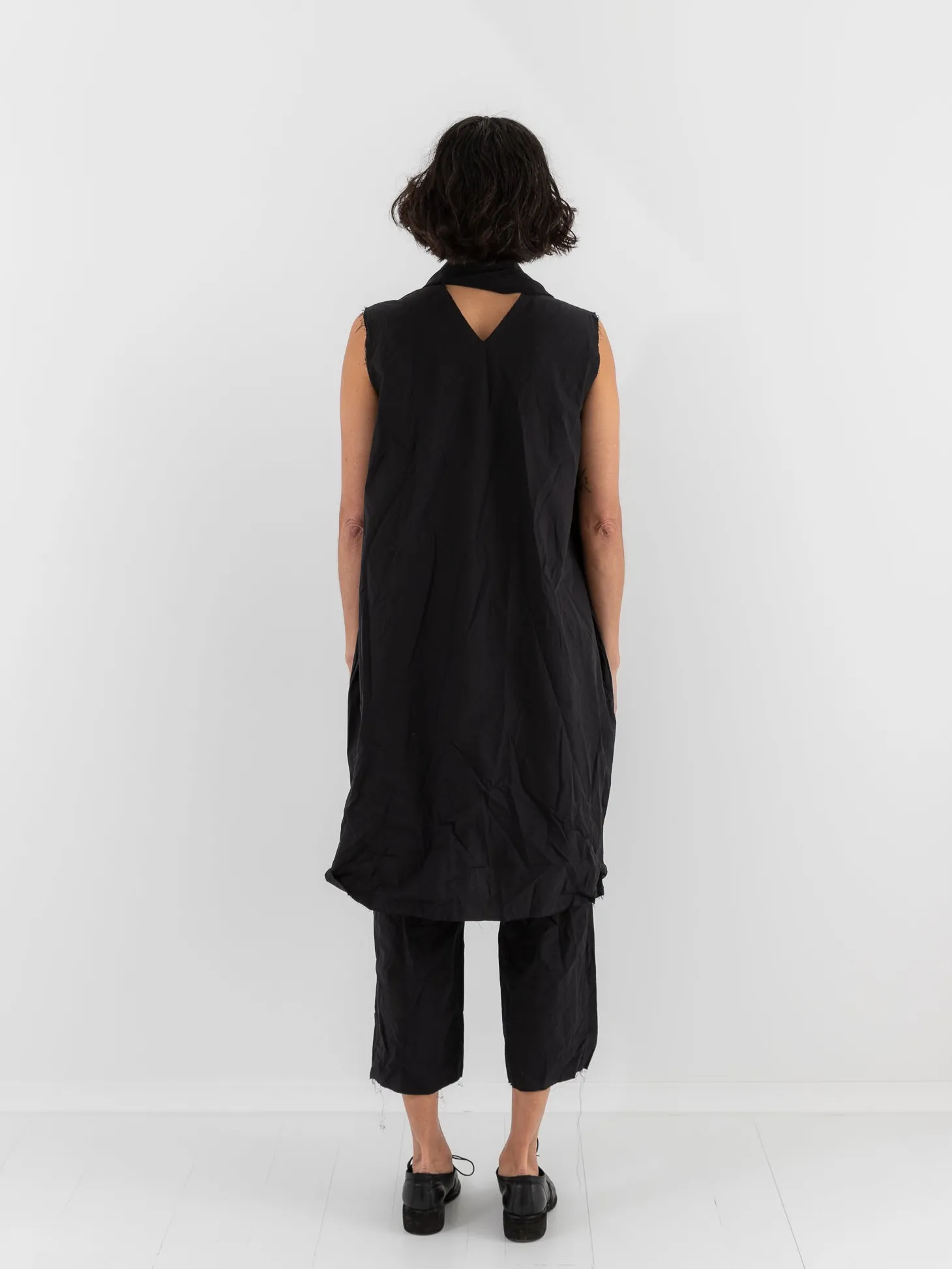 SCHA Short Sleeveless Dress