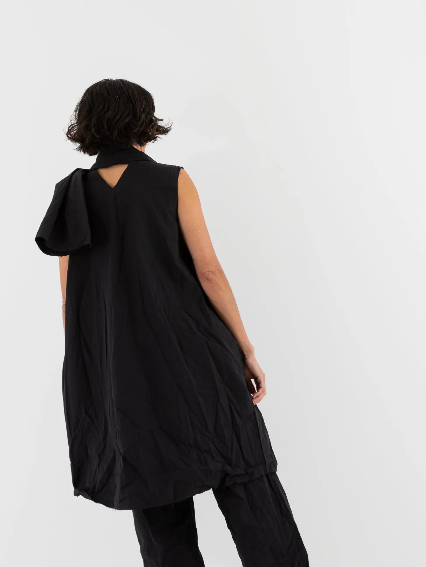 SCHA Short Sleeveless Dress