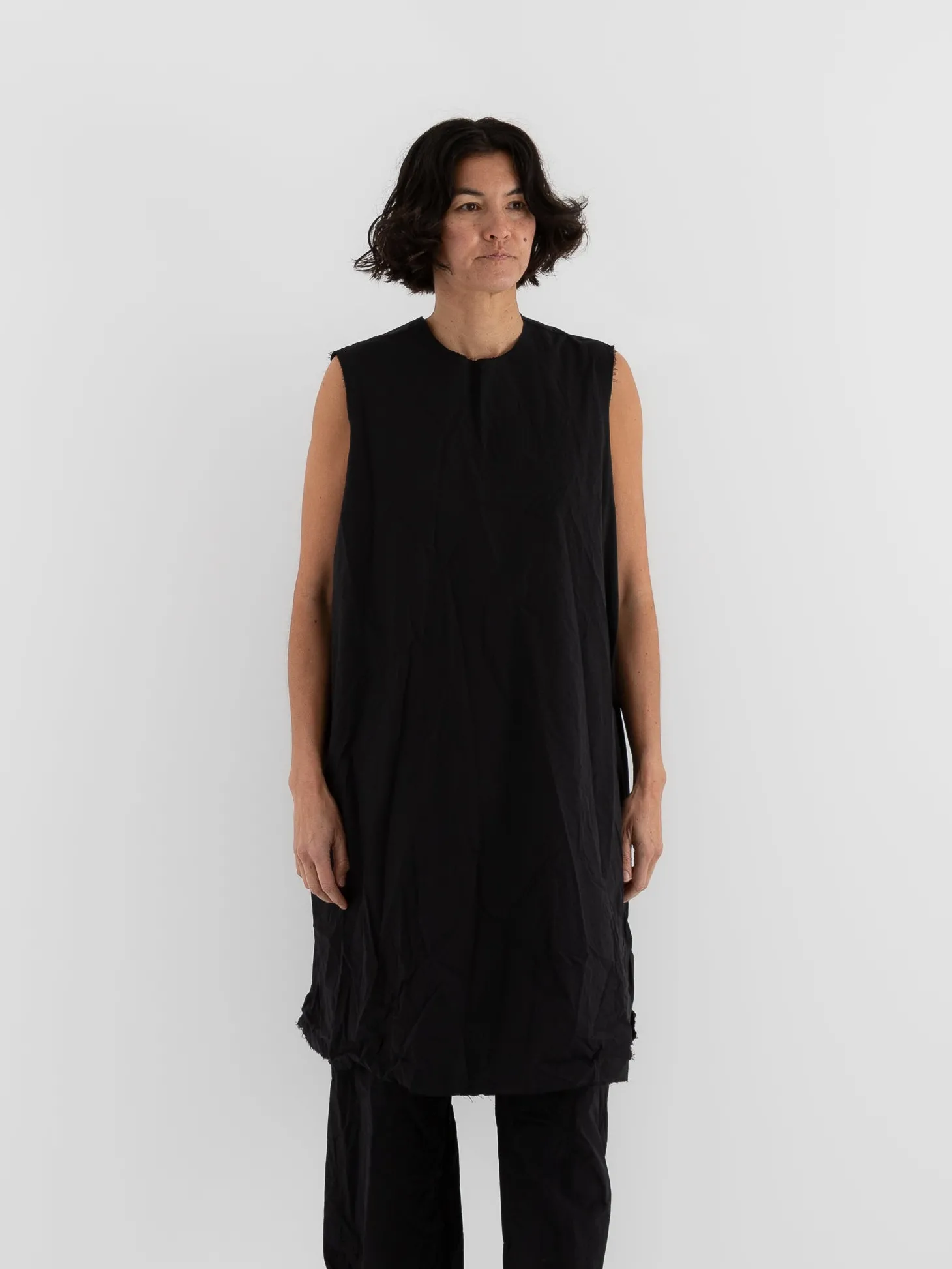 SCHA Short Sleeveless Dress