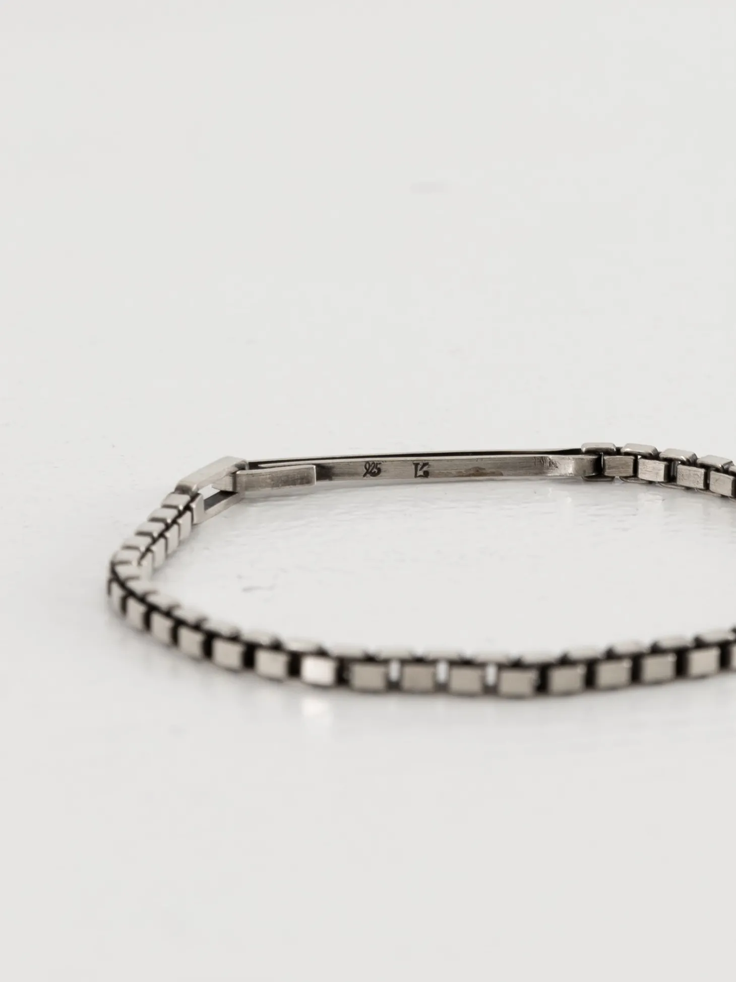 Werkstatt:München Bracelet Snaplink Box Chain