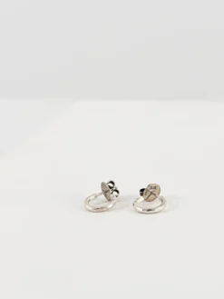 Werkstatt:München Hoop Studs Fine Hammered