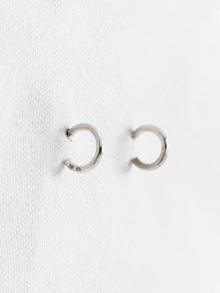 Werkstatt:München Hoop Studs Fine Hammered