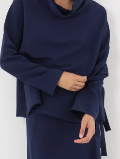 Wright + Doyle Lotura Funnel Neck Top