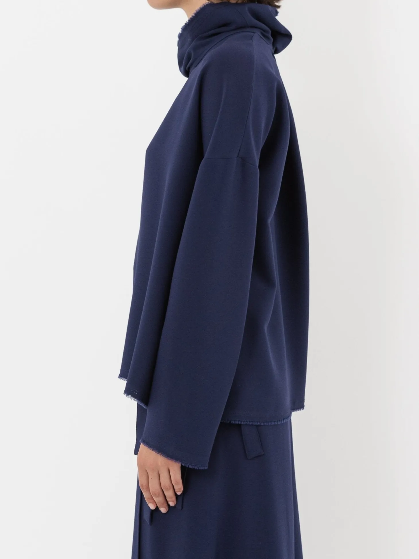 Wright + Doyle Lotura Funnel Neck Top