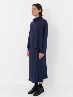 Wright + Doyle Lotura Funnel Neck Top