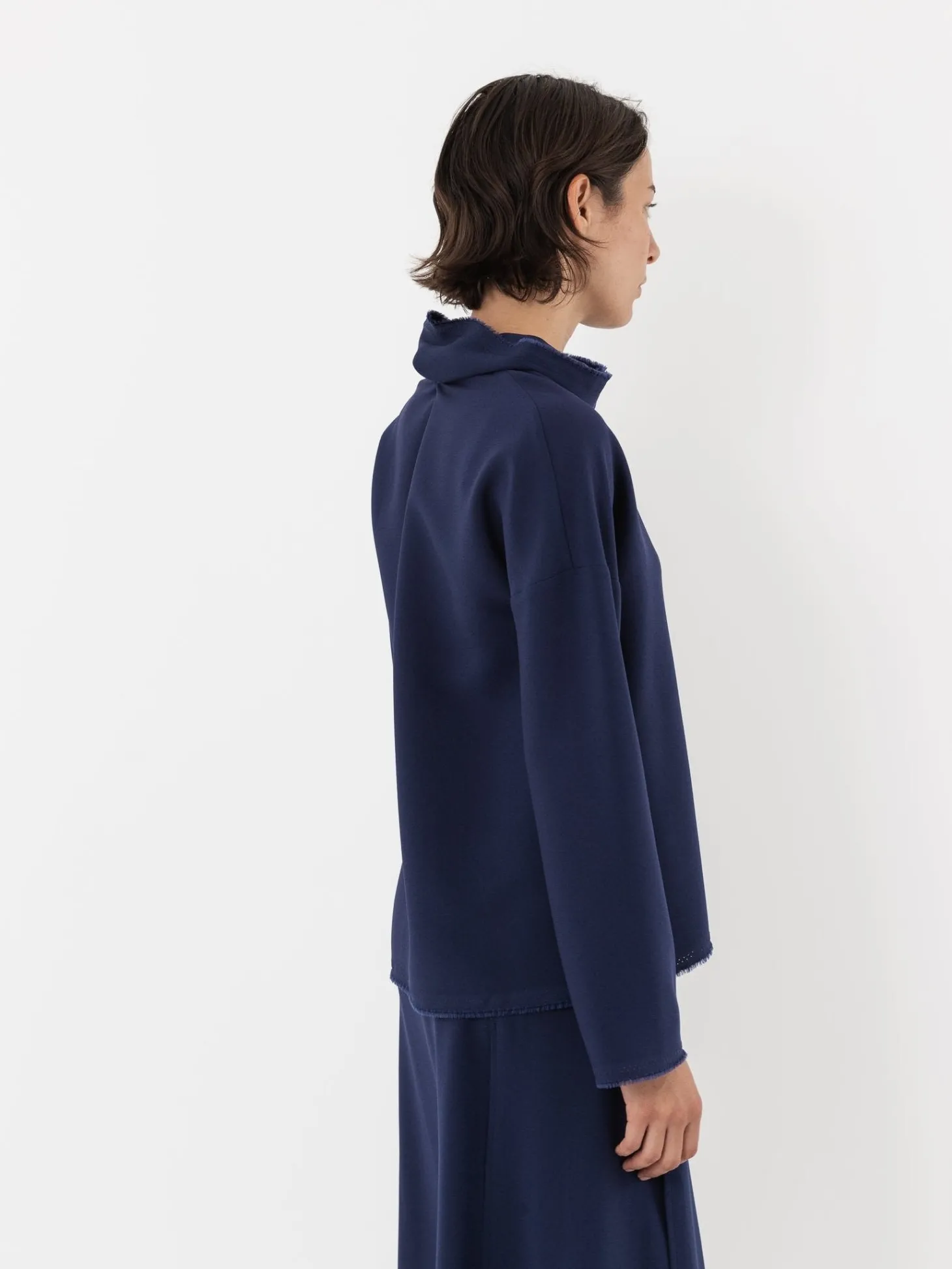 Wright + Doyle Lotura Funnel Neck Top