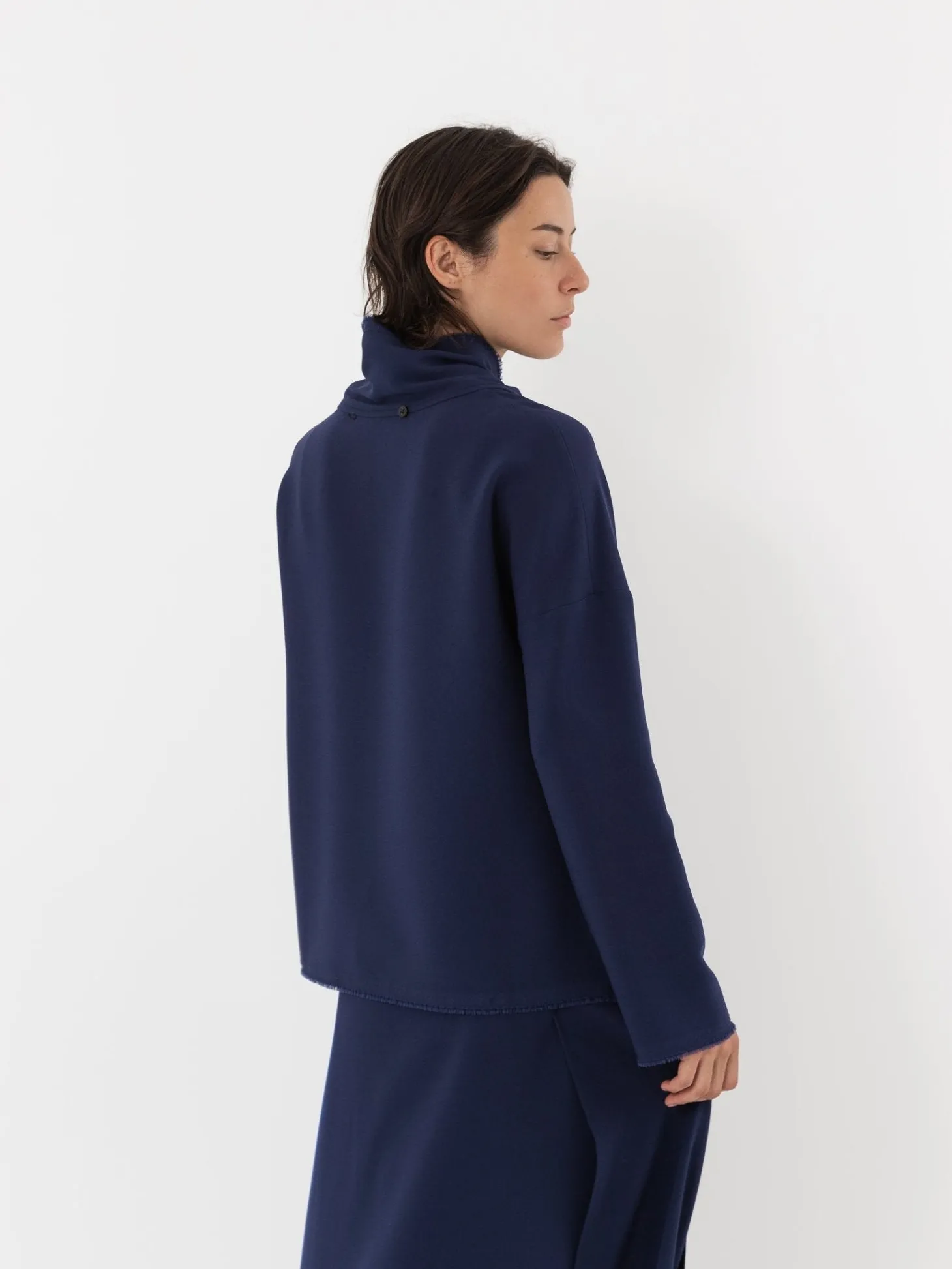 Wright + Doyle Lotura Funnel Neck Top